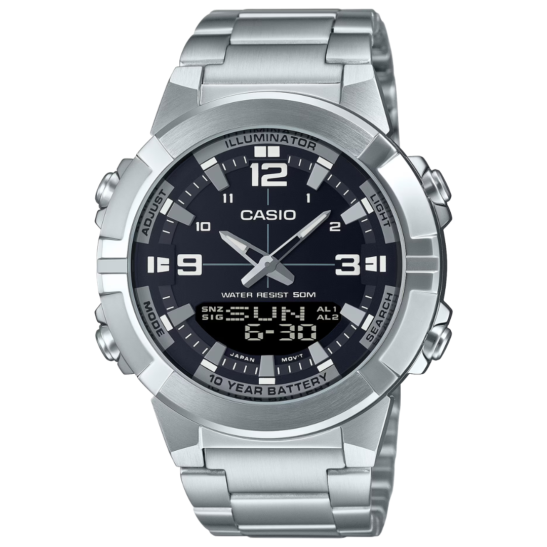 Reloj Casio AMW-870D-1A Hombre - Análogo Digital