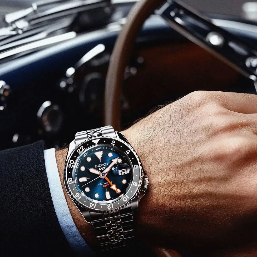 Reloj Seiko 5 Sports GMT Automático SSK045K1 Hombre - Análogo