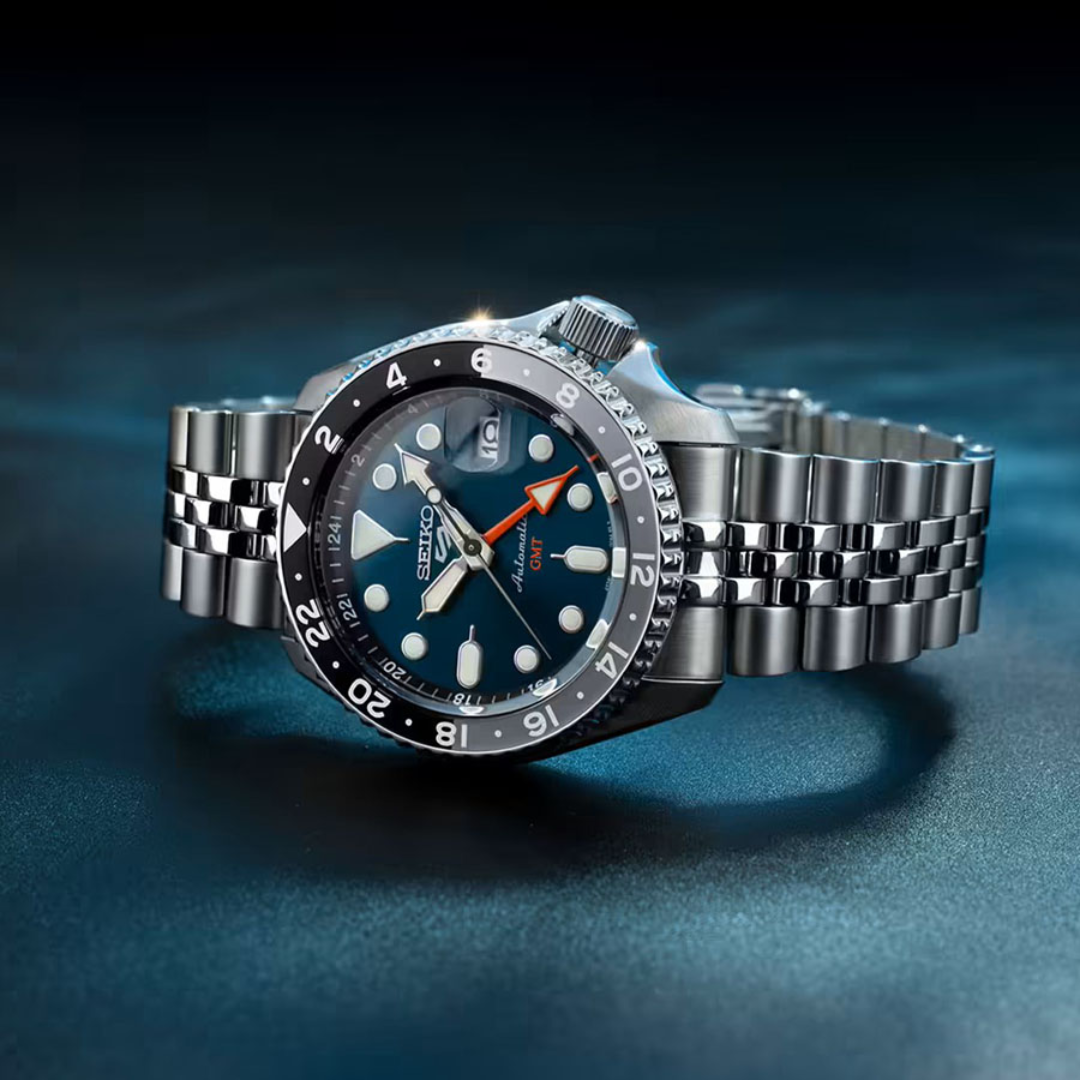 Reloj Seiko 5 Sports GMT Automático SSK045K1 Hombre - Análogo