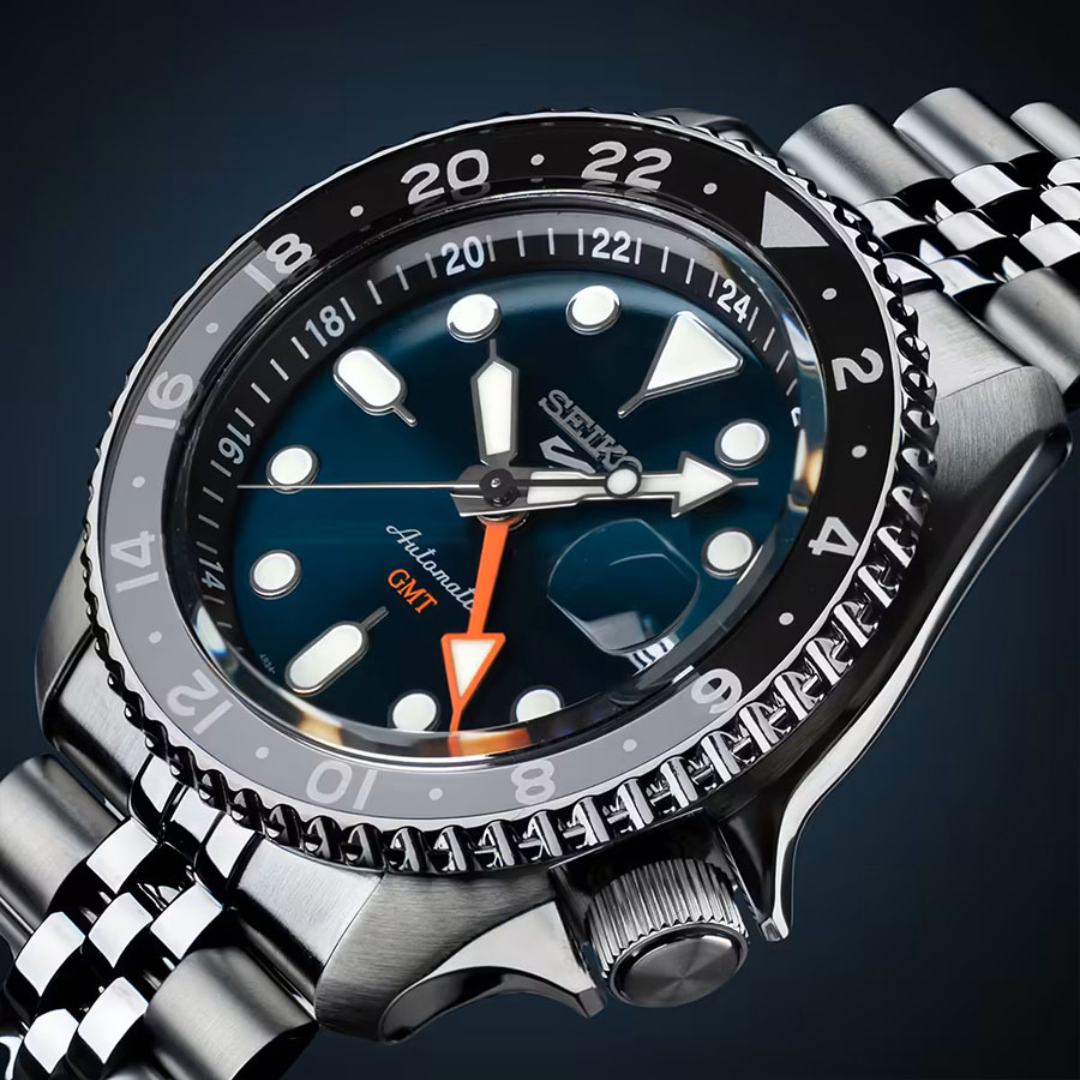 Reloj Seiko 5 Sports GMT Automático SSK045K1 Hombre - Análogo