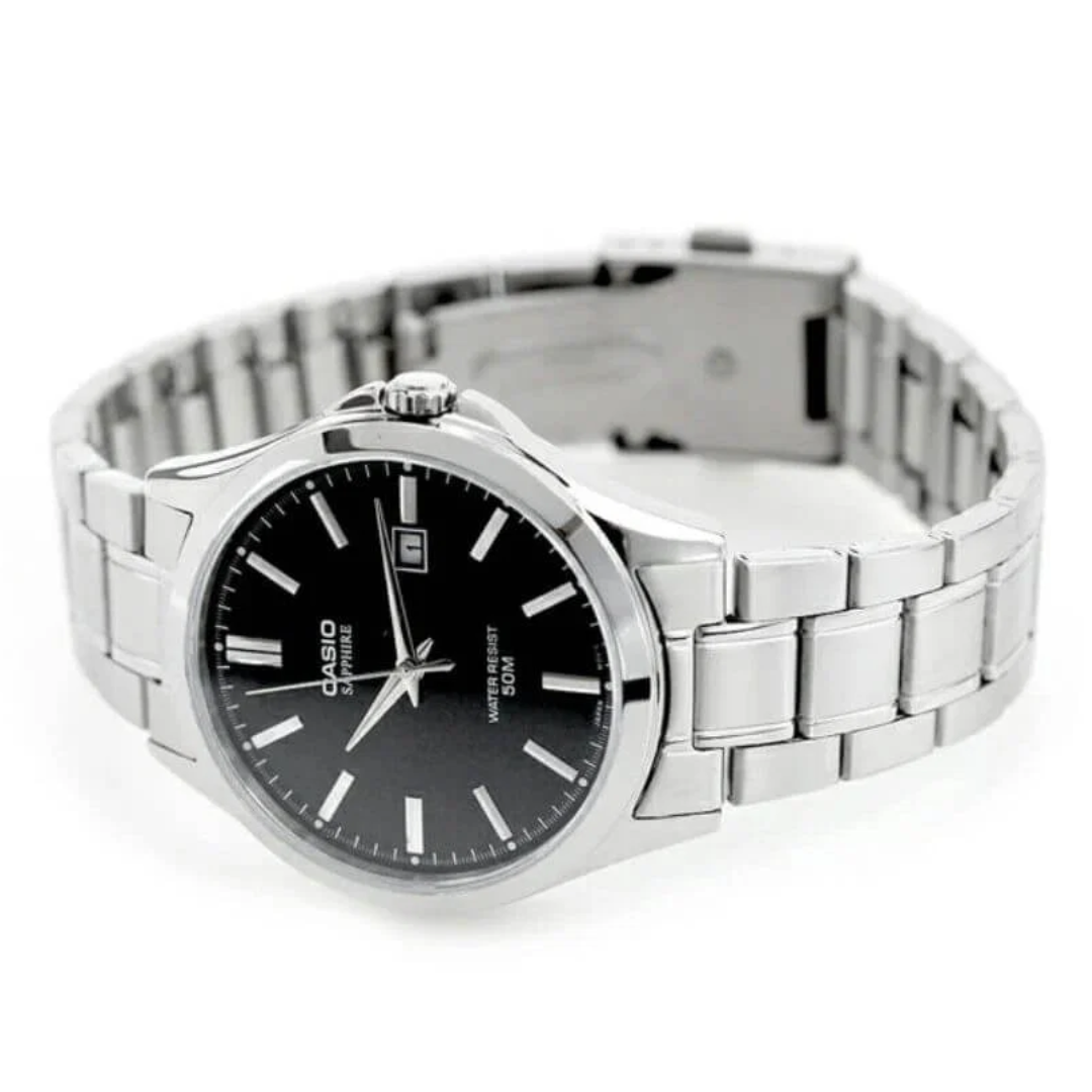 Reloj Casio MTS-115D-1A Cristal de Zafiro Hombre - Análogo