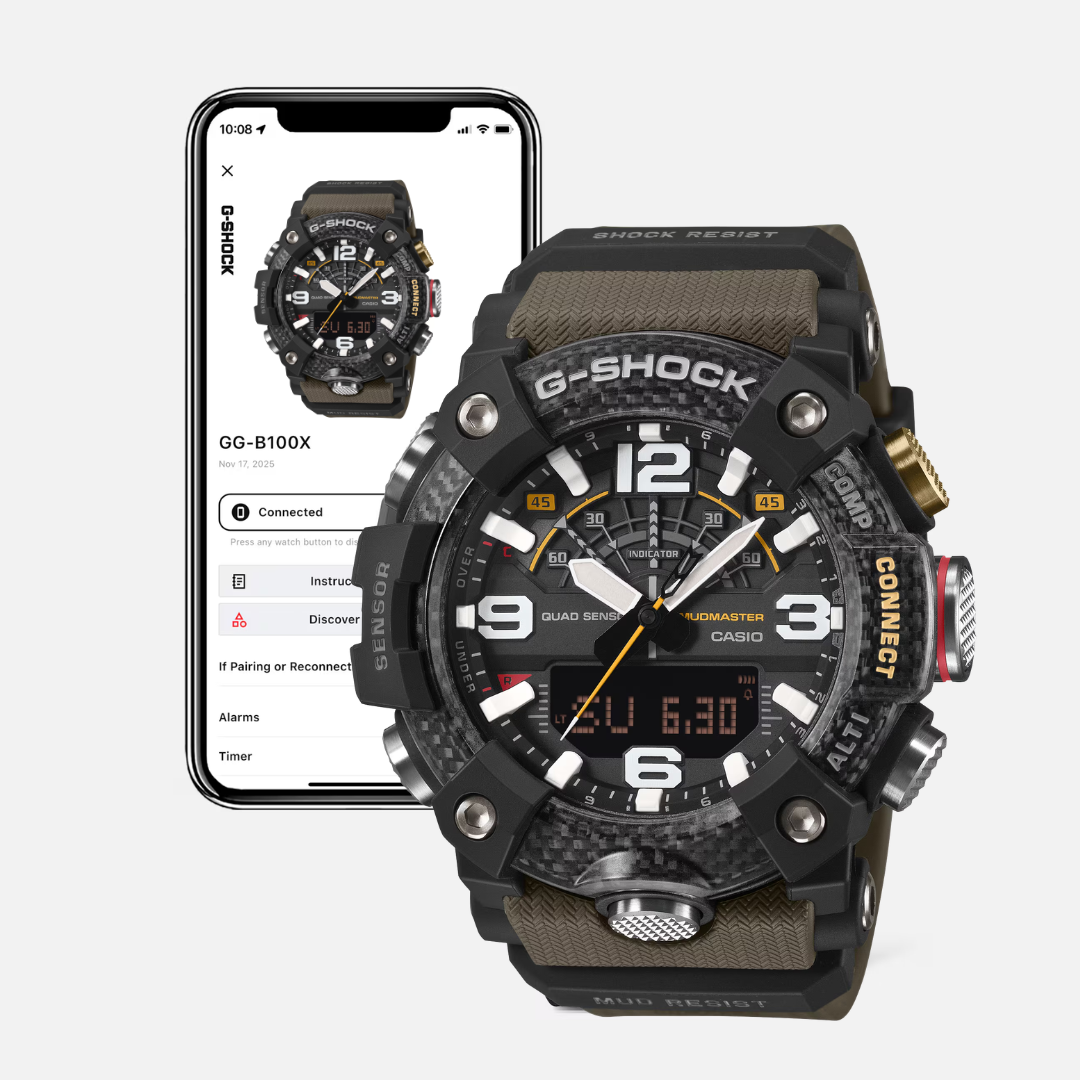 Reloj G-Shock Mudmaster GG-B100X-1A3 2026 (NUEVO) - Análogo Digital