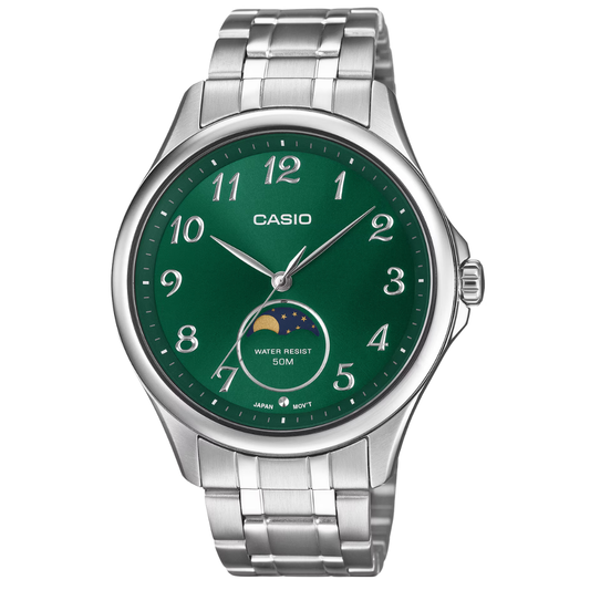 Reloj Casio Moonphase MTP-M110D-3A Hombre - Análogo