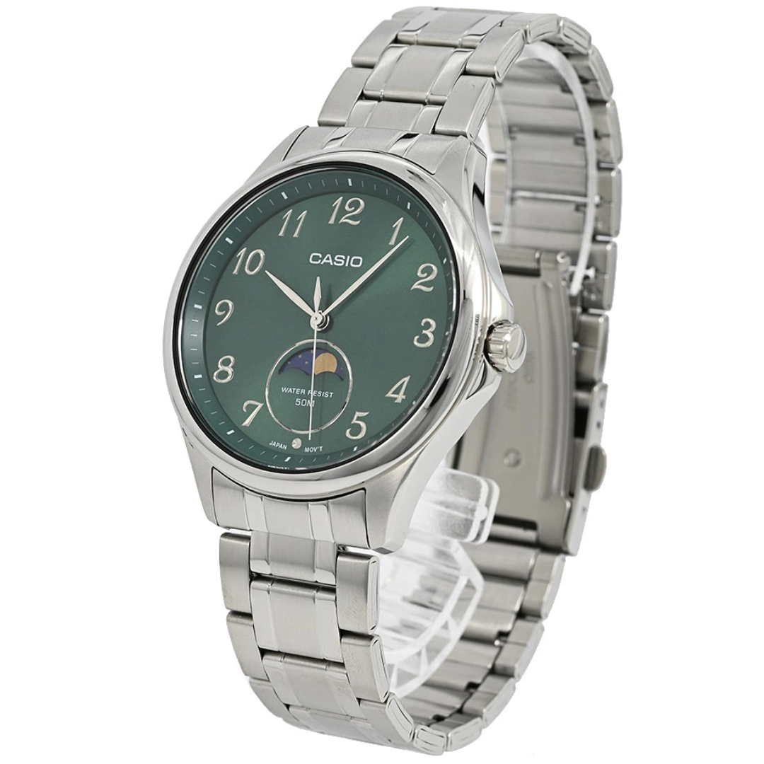 Reloj Casio Moonphase MTP-M110D-3A Hombre - Análogo