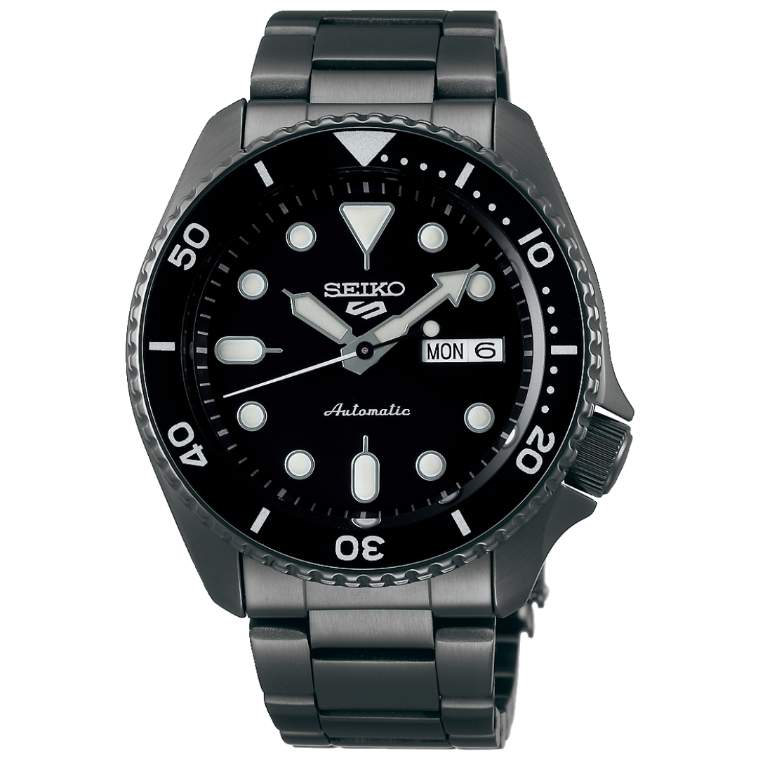 Reloj Seiko 5 Sports "Triple Black" Automático SRPD65 Hombre - Análogo