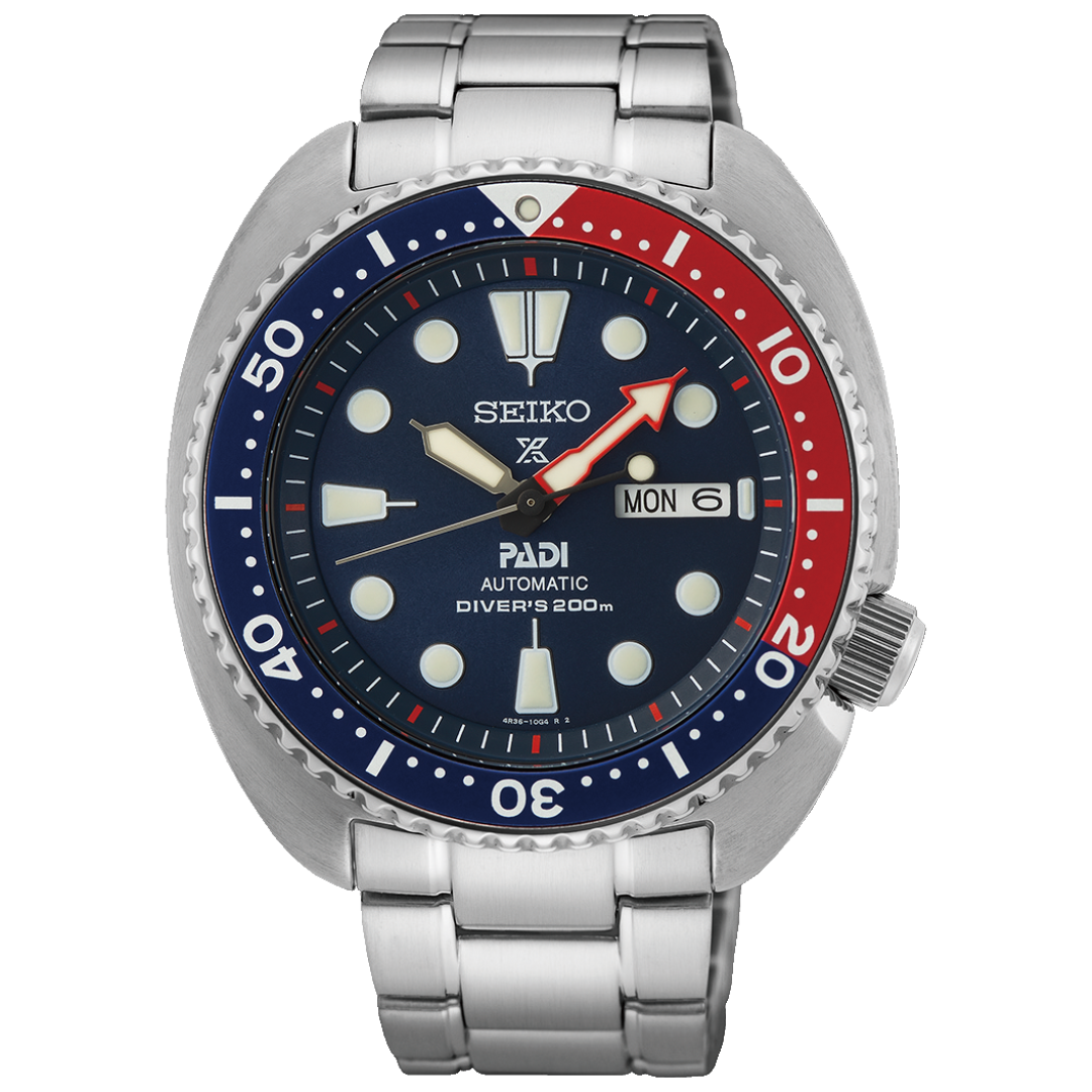 Reloj Seiko Prospex "Pepsi Turtle" Diver Automático SRPE99 Hombre - Análogo