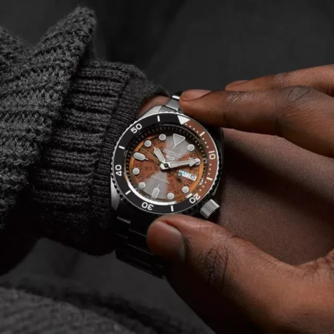 Reloj Seiko 5 Sports "Time-Sonar" Automático SRPJ47 Hombre - Análogo