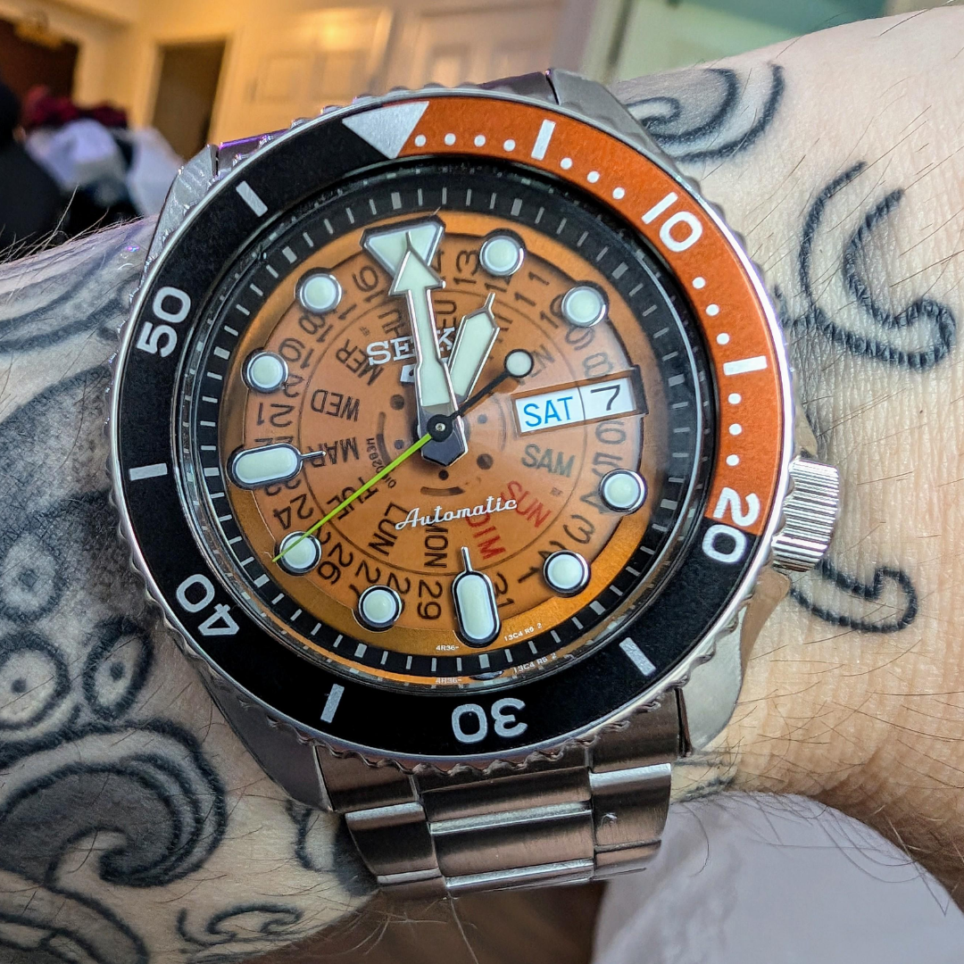 Reloj Seiko 5 Sports "Time-Sonar" Automático SRPJ47 Hombre - Análogo