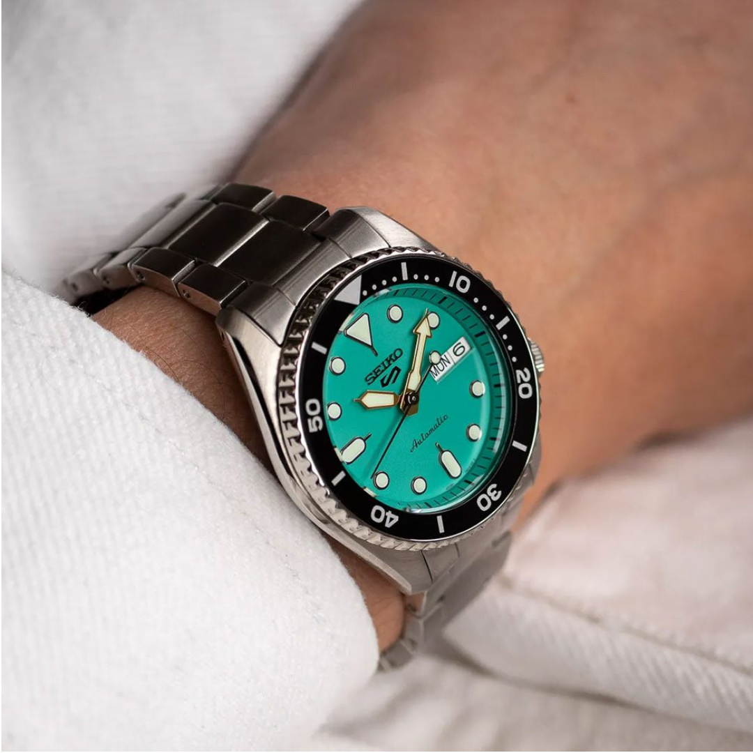 Reloj Seiko 5 Sports "Tiffany Tone" Automático SRPK33 Hombre - Análogo