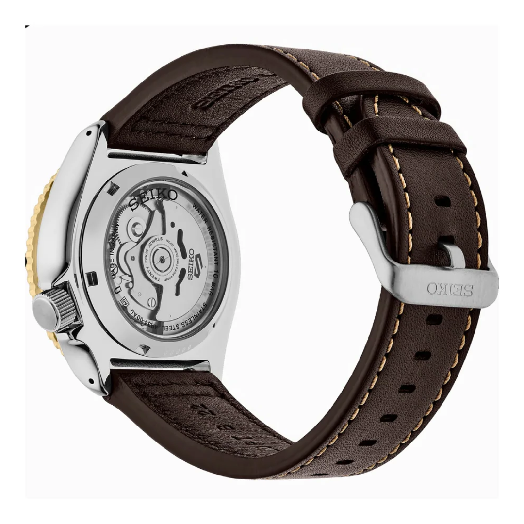 Reloj Seiko 5 Sports "Mocha GMT" Automático SSK036 Hombre - Análogo