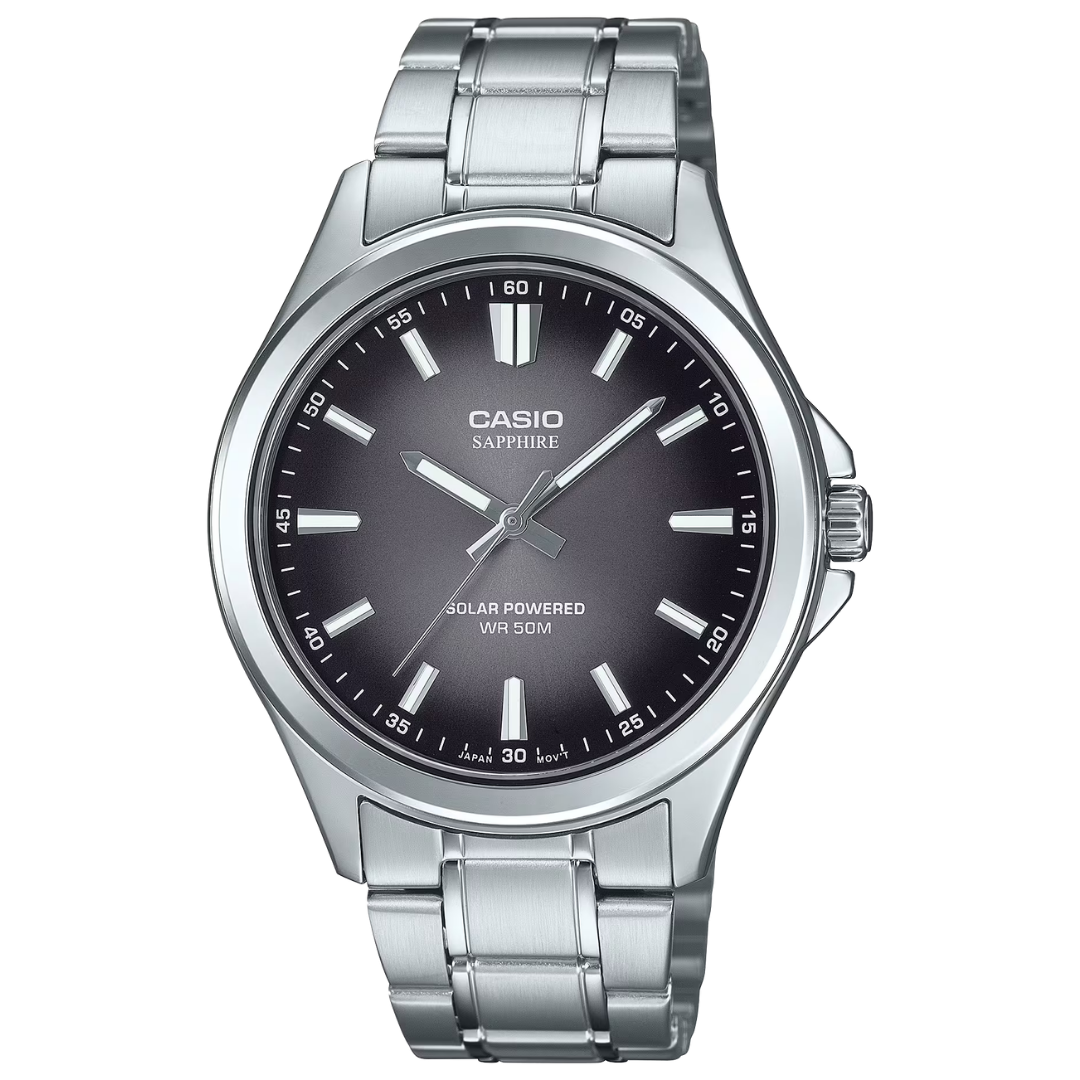 Reloj Casio Tough Solar MTS-RS100D-1A Cristal Zafiro Hombre - Análogo