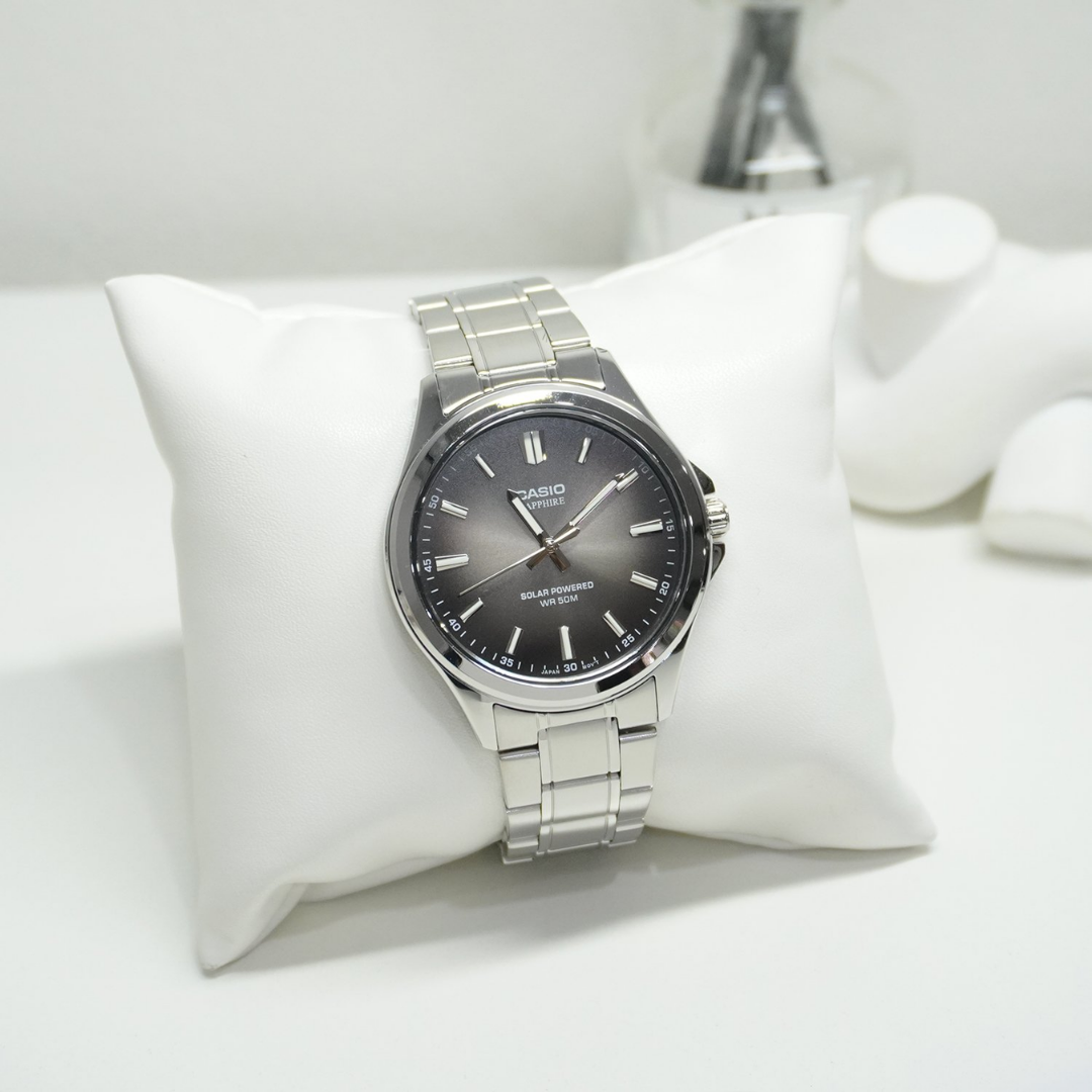 Reloj Casio Tough Solar MTS-RS100D-1A Cristal Zafiro Hombre - Análogo