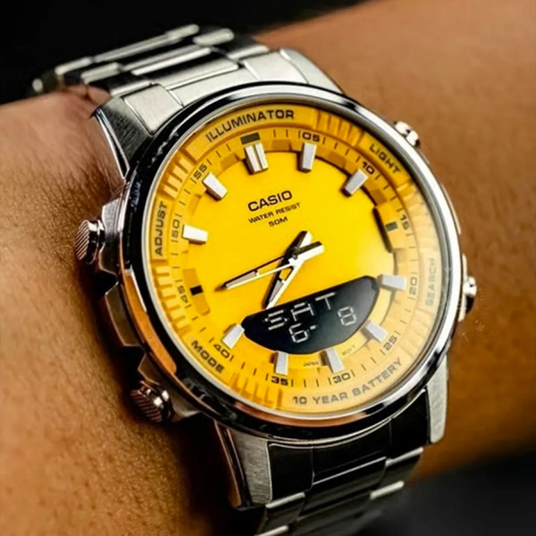 Reloj Casio AMW-880D-9A Hombre - Análogo Digital