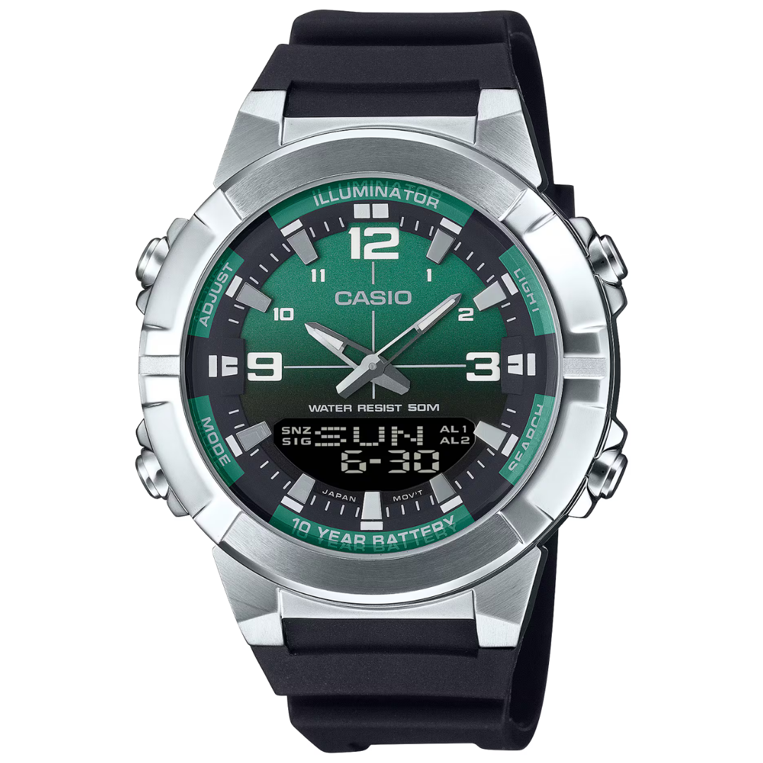 Reloj Casio AMW-870A-3A Hombre - Análogo Digital