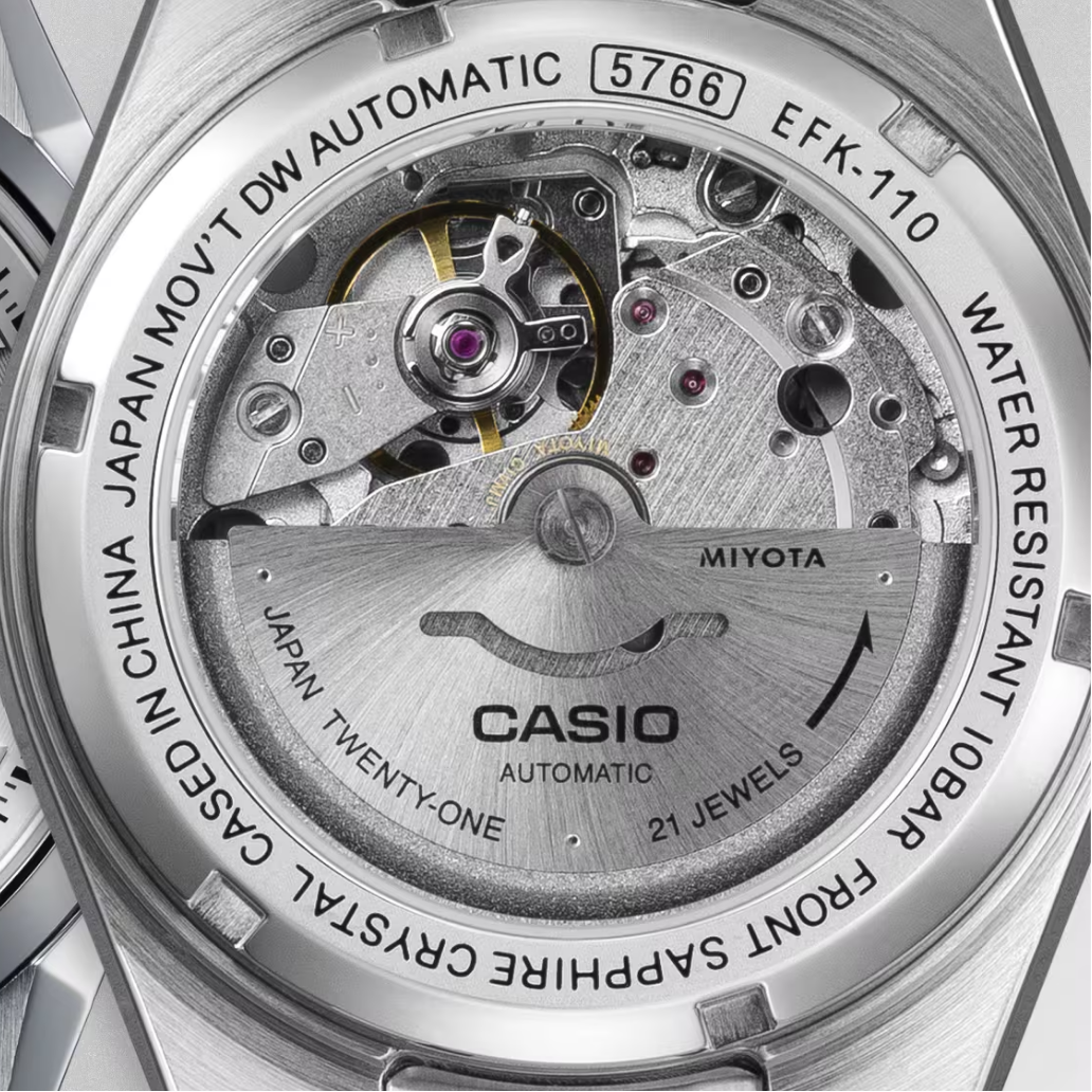 Reloj Edifice EFK-110D-1A Automático Cristal Zafiro Hombre - Análogo