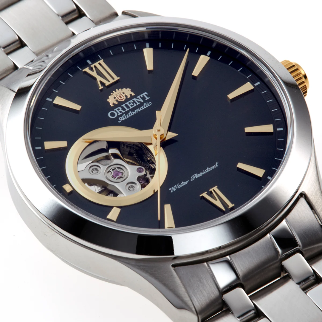 Reloj Orient TAG03002B Open Heart Automático Cristal Zafiro Hombre - Análogo