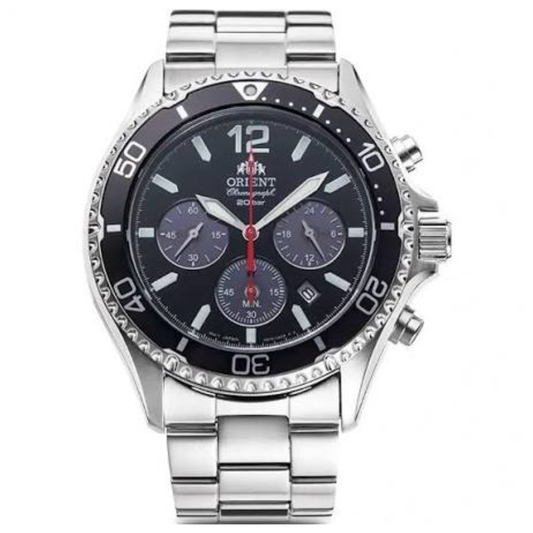 Reloj Orient Mako Solar RA-TX0202B Cristal Zafiro Hombre - Análogo