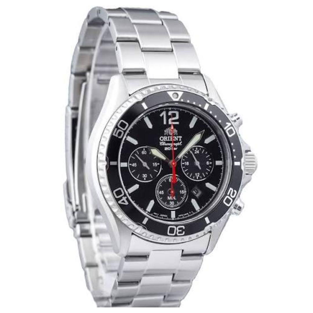 Reloj Orient Mako Solar RA-TX0202B Cristal Zafiro Hombre - Análogo