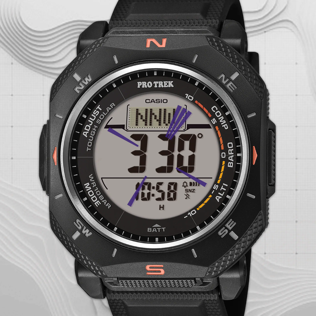 Reloj Pro-Trek Tough Solar PRG-69-4D Hombre - Digital