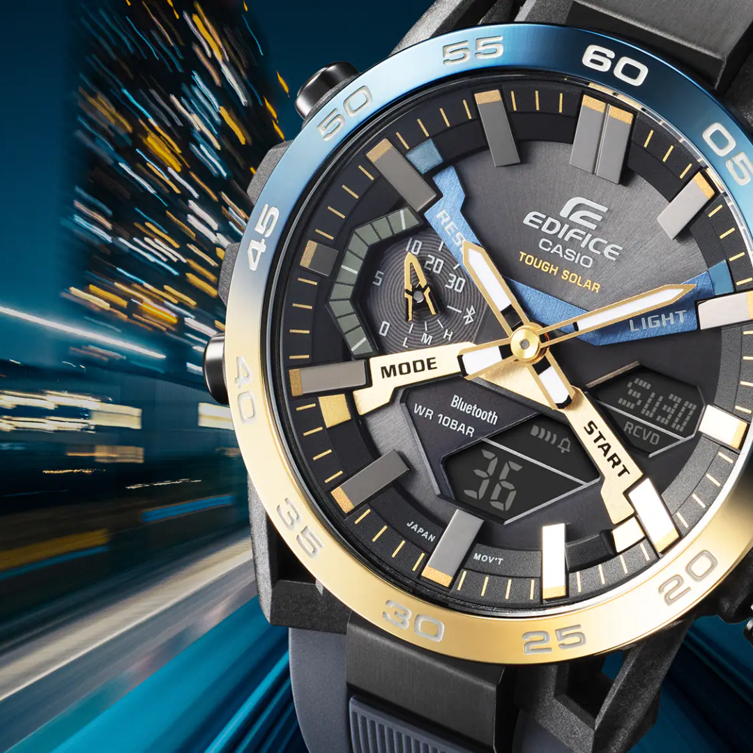 Reloj Edifice Tough Solar ECB-2000NP-1A Bluetooth Hombre - Análogo Digital