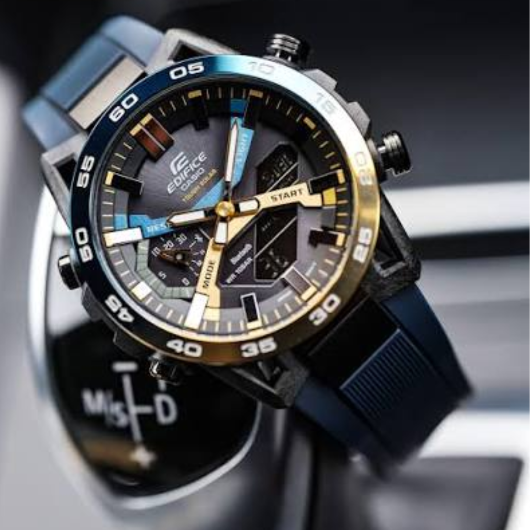 Reloj Edifice Tough Solar ECB-2000NP-1A Bluetooth Hombre - Análogo Digital