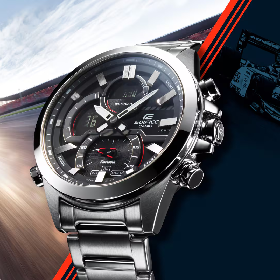 Reloj Edifice ECB-30D-1A Bluetooth Hombre - Análogo Digital