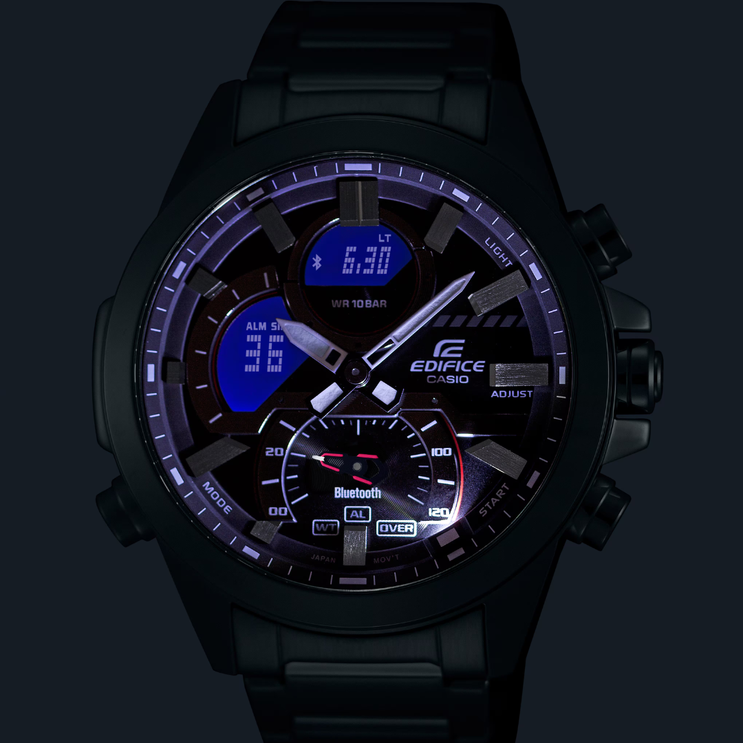 Reloj Edifice ECB-30D-1A Bluetooth Hombre - Análogo Digital