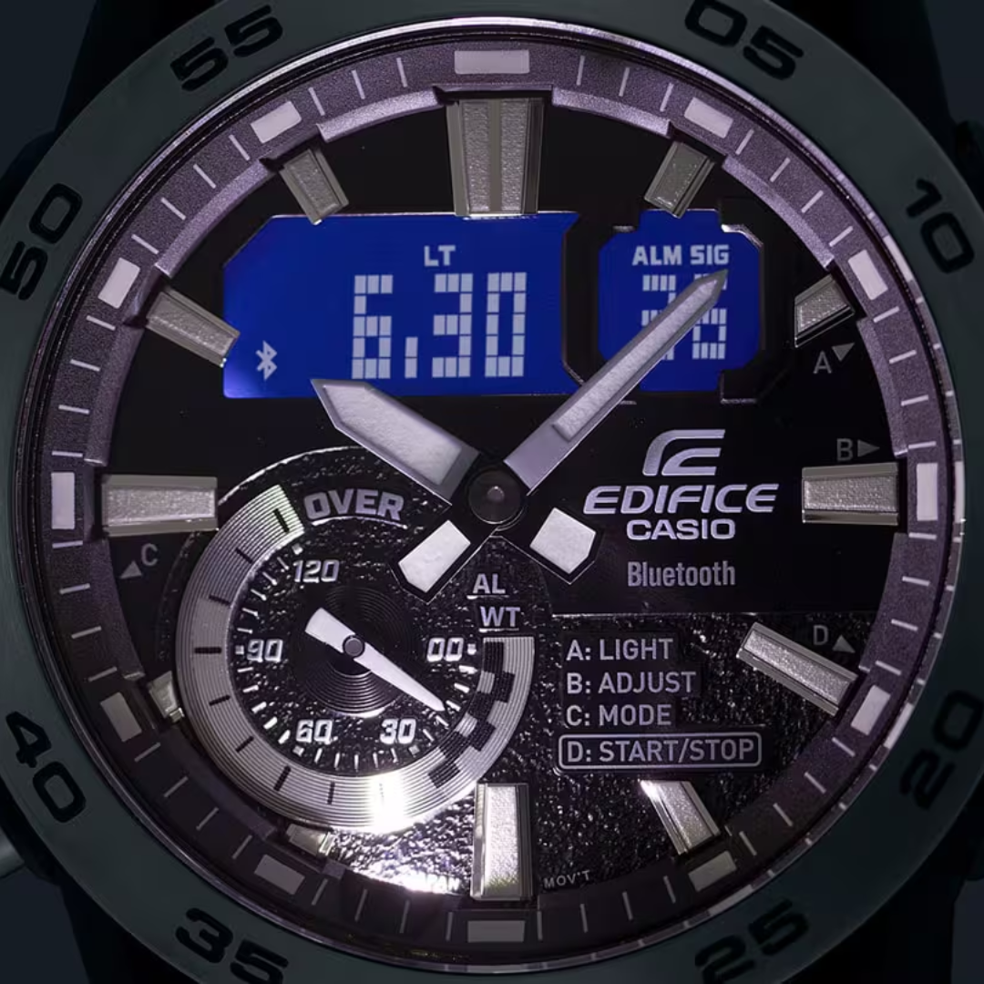 Reloj Edifice ECB-40D-1A Bluetooth Hombre - Análogo Digital