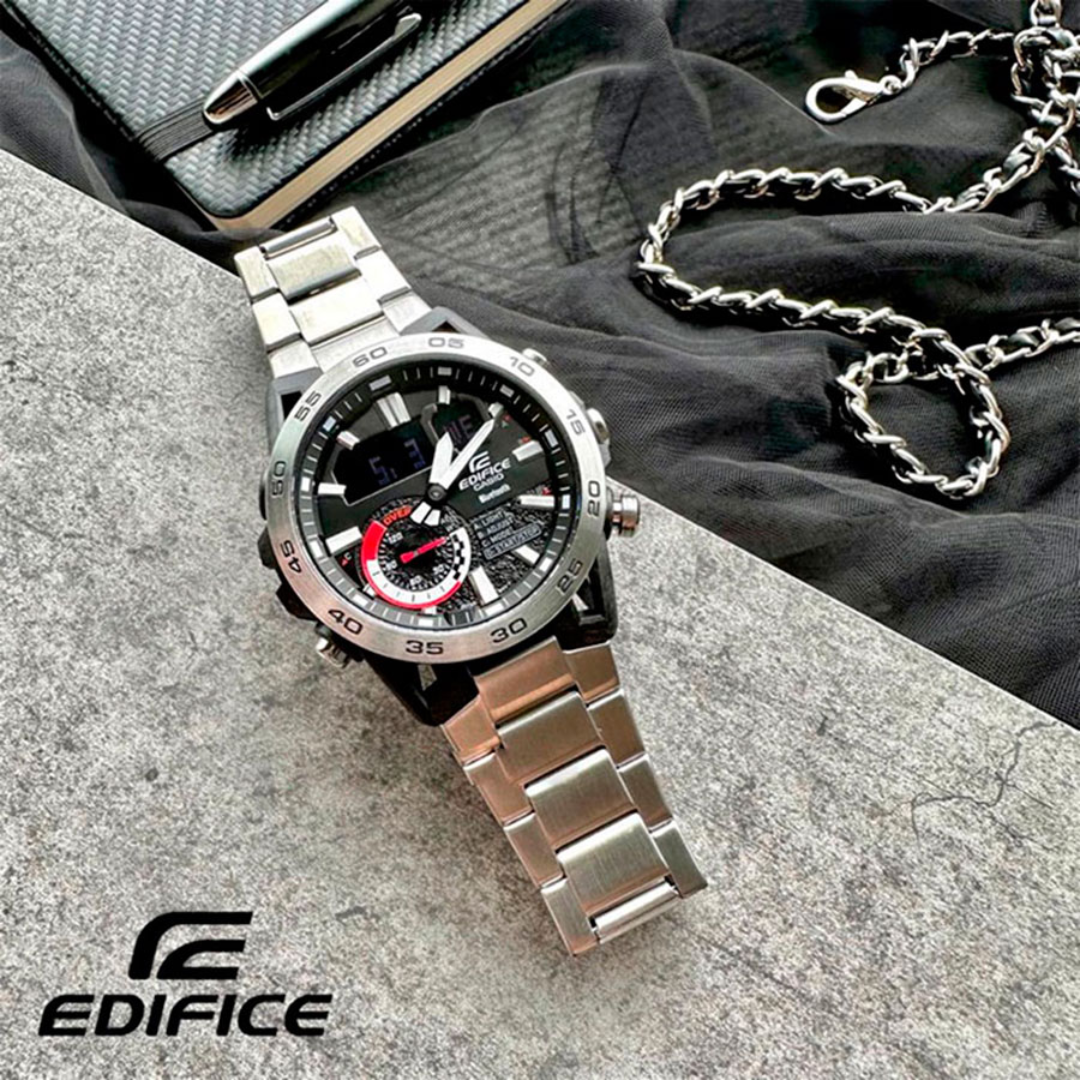 Reloj Edifice ECB-40D-1A Bluetooth Hombre - Análogo Digital