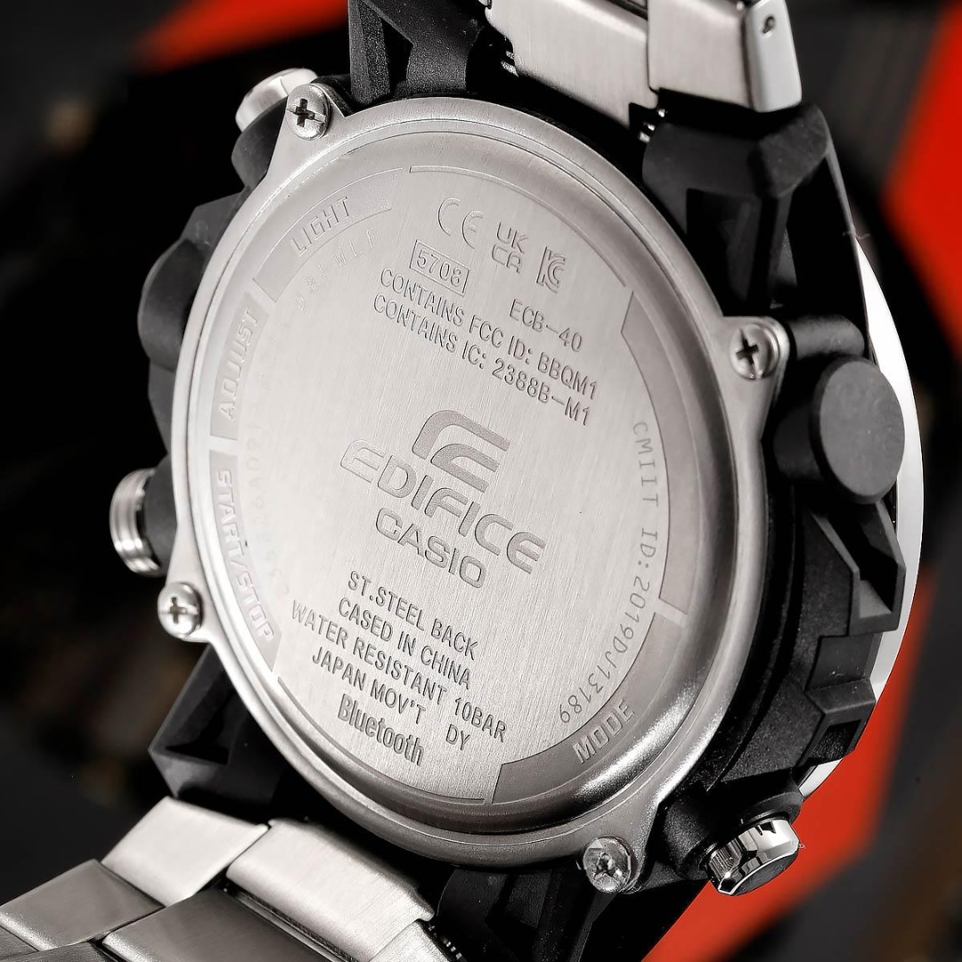 Reloj Edifice ECB-40D-1A Bluetooth Hombre - Análogo Digital
