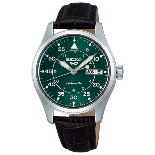 Reloj Seiko 5 Sports "Kelly Green Flieger" Automático SRPJ89K1 Hombre - Análogo