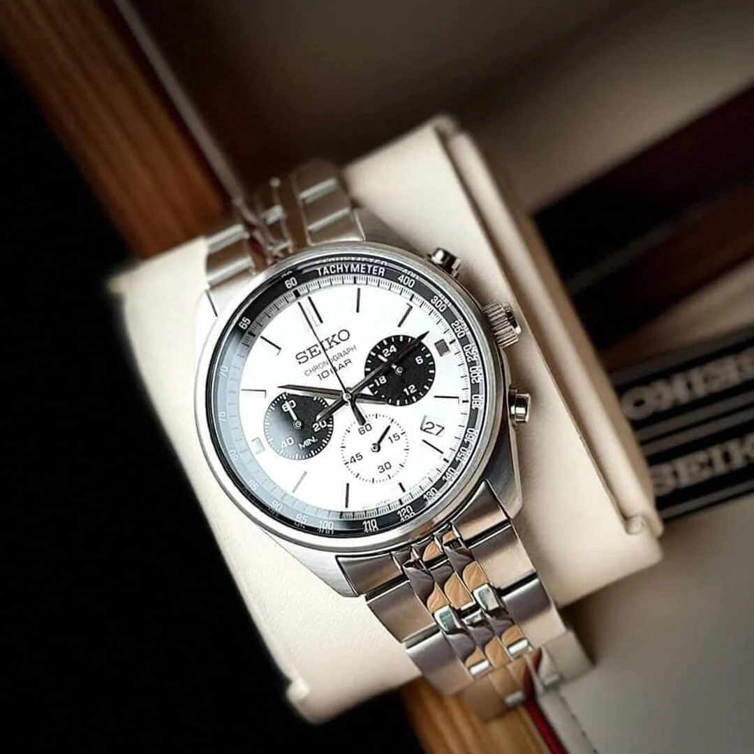 Reloj Seiko Cronógrafo Panda SSB425 Hombre - Análogo