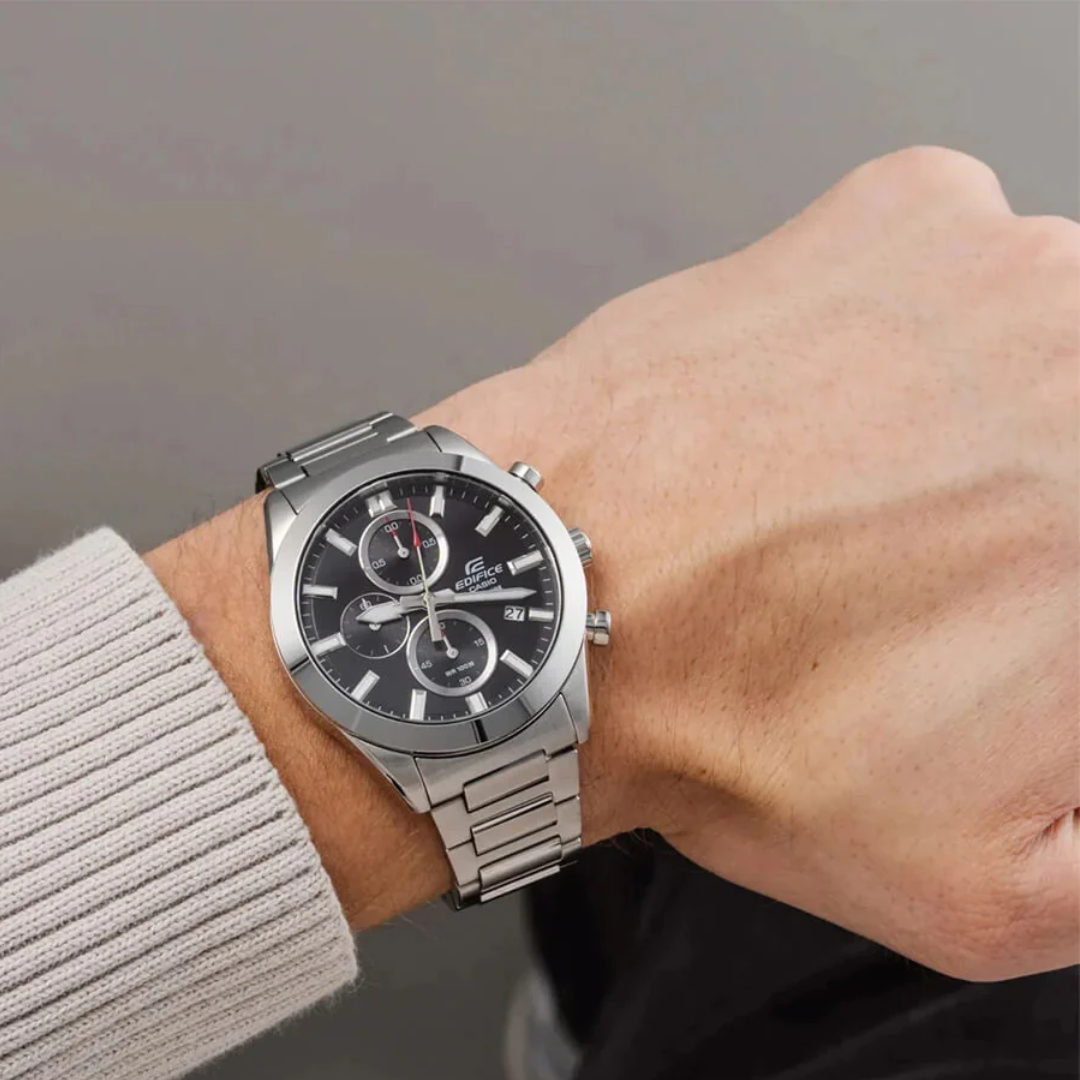 Reloj Edifice Cristal Zafiro EFB-710D-1A Hombre - Análogo