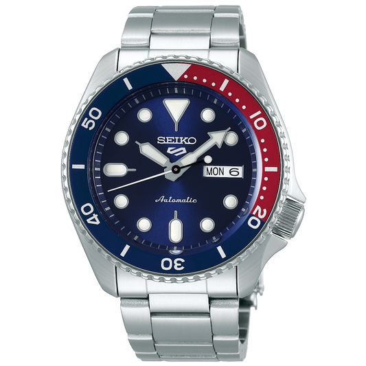 Reloj Seiko 5 Sports "5KX Pepsi" Automático SRPD53K1 Hombre - Análogo
