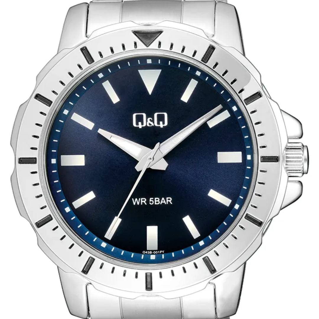 Reloj Q&Q Q43B-001PY Hombre - Análogo