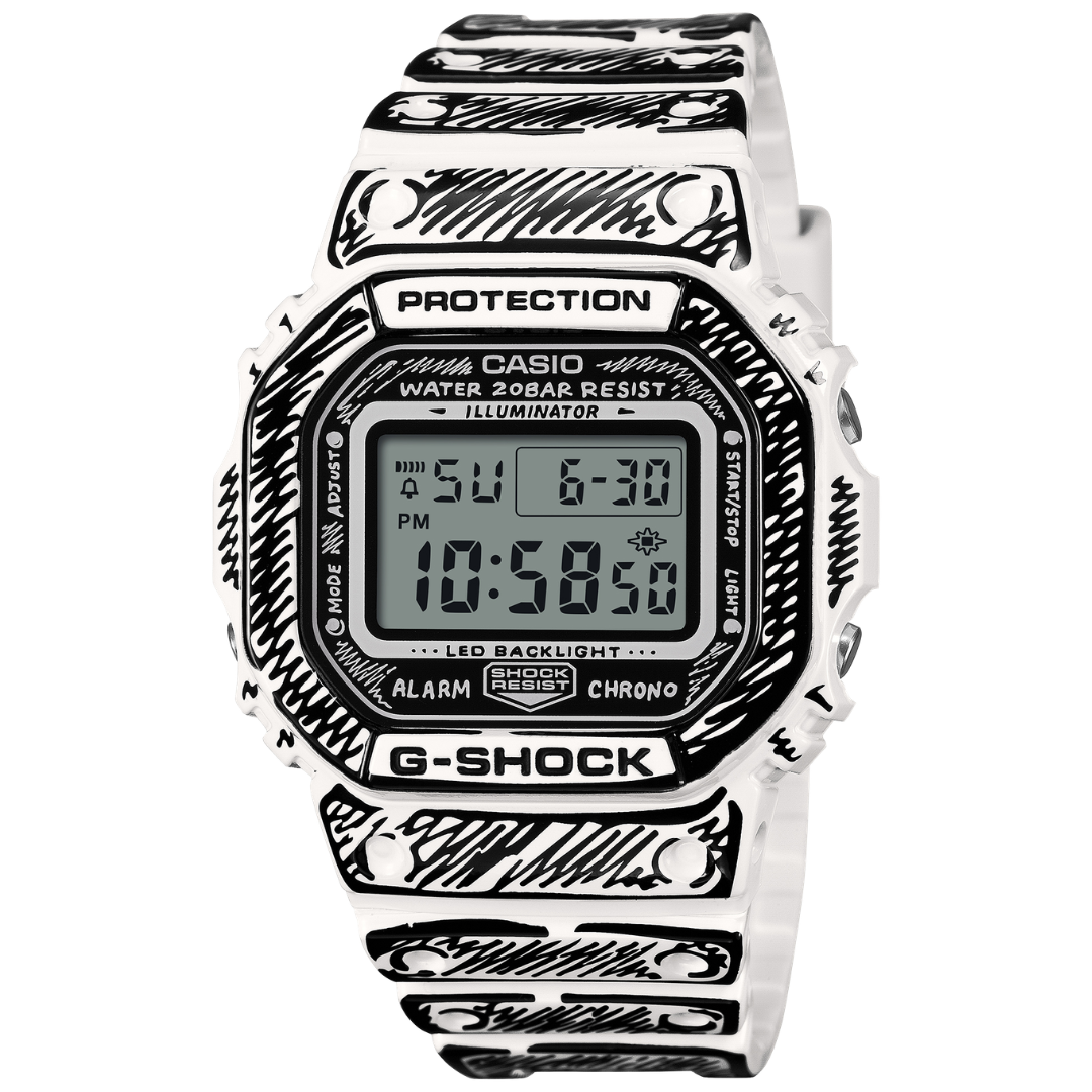 Reloj G-Shock Edición Joshua Vides DW-5600JV-7D- Digital
