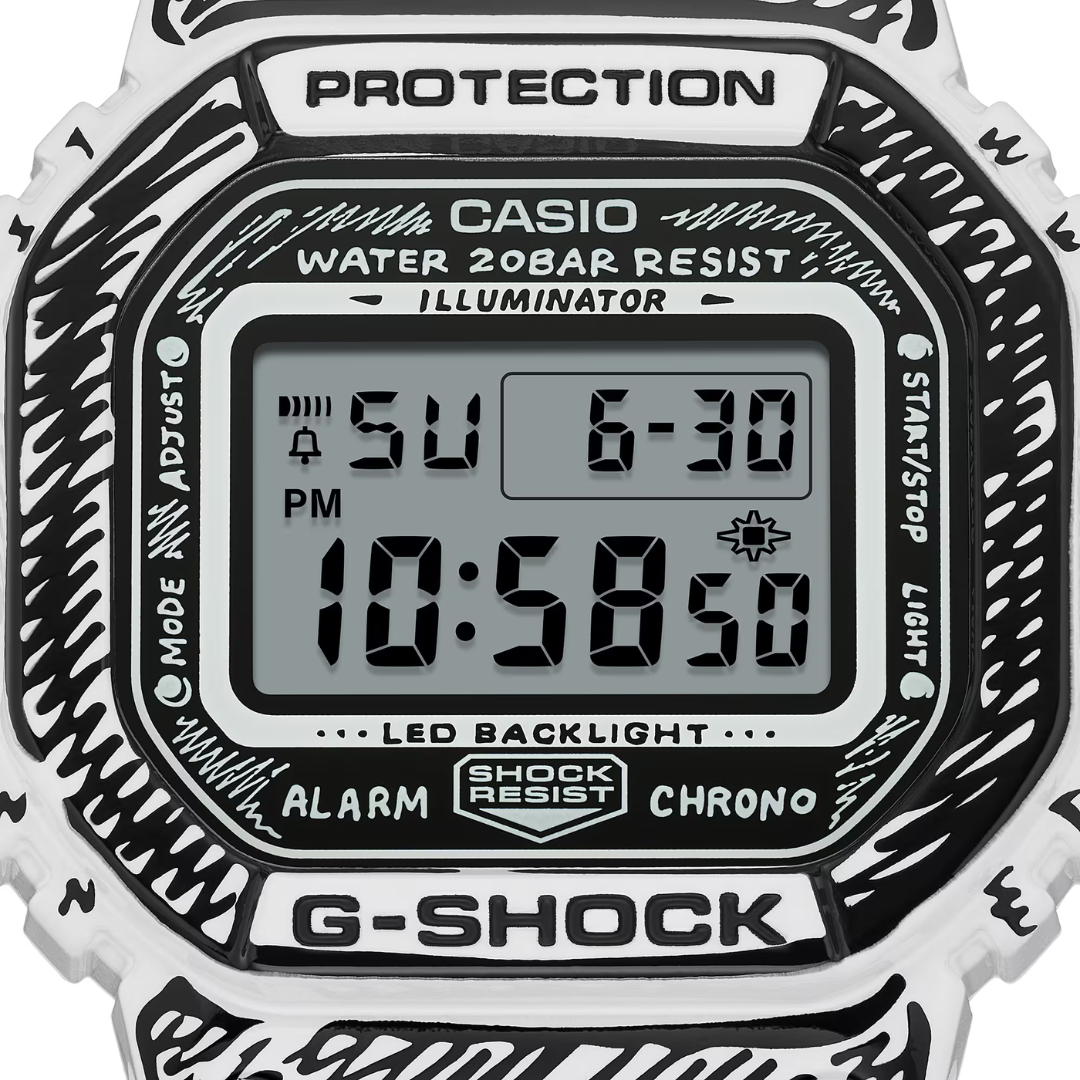 Reloj G-Shock Edición Joshua Vides DW-5600JV-7D- Digital