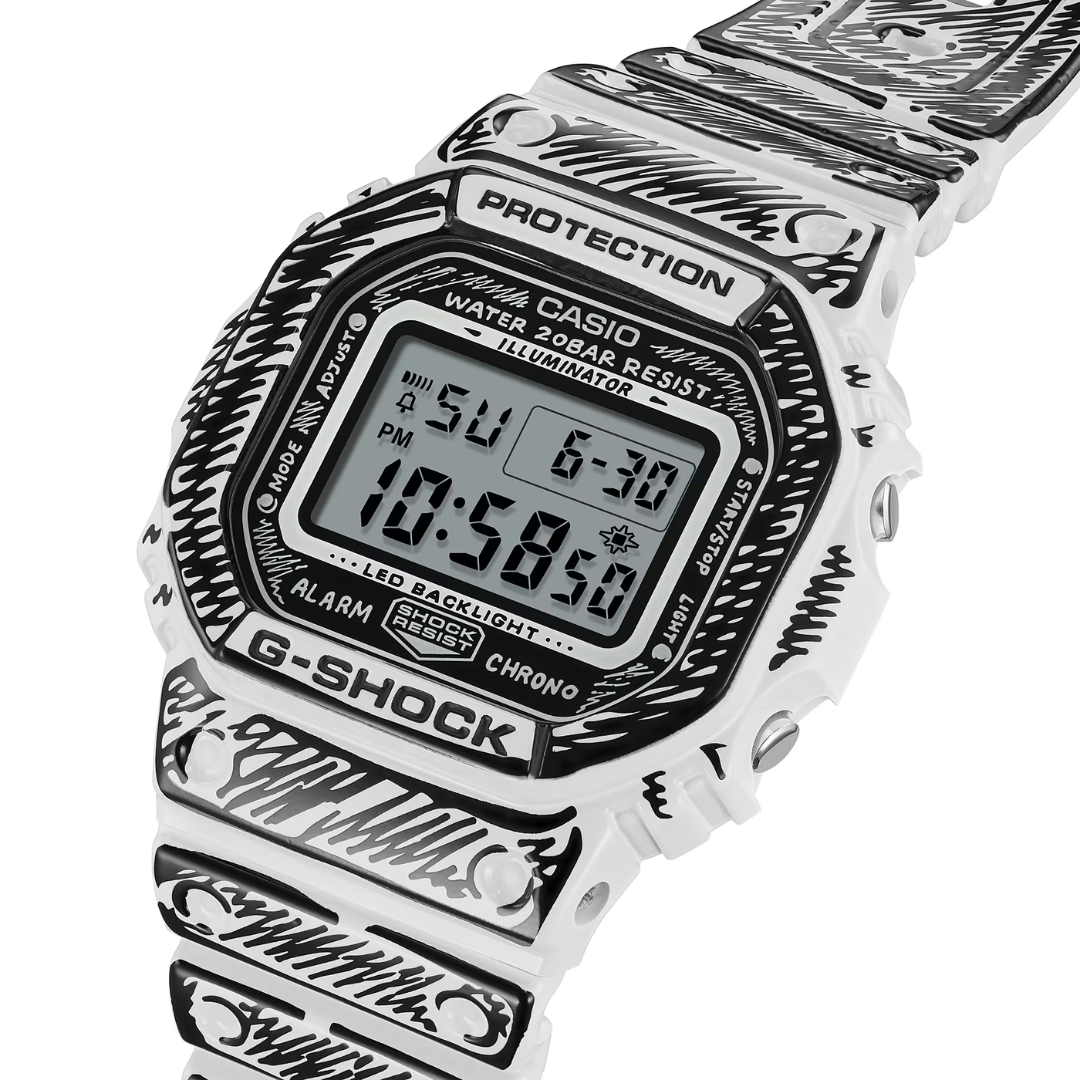 Reloj G-Shock Edición Joshua Vides DW-5600JV-7D- Digital
