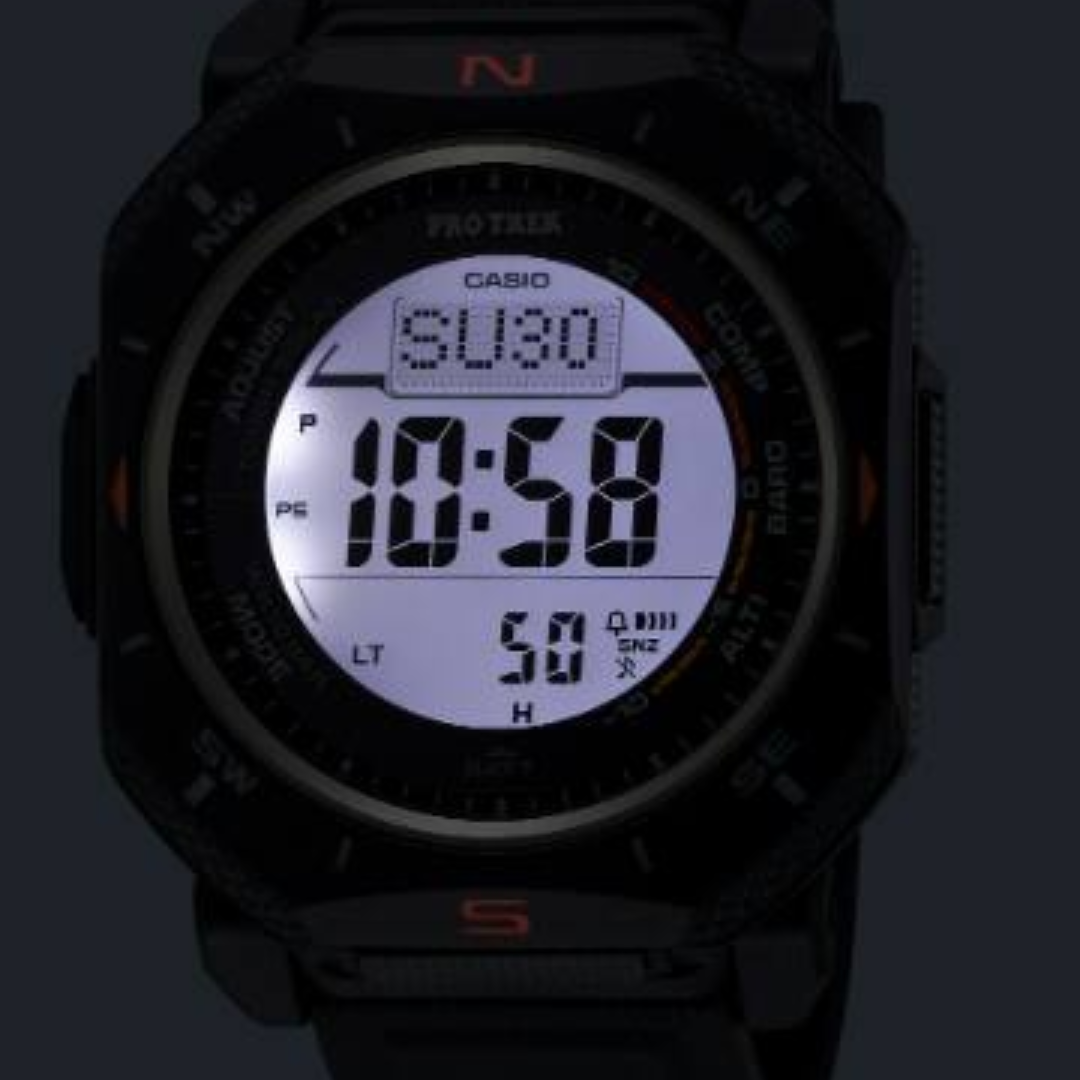 Reloj Pro-Trek Tough Solar PRG-69-1D Triple Sensor Hombre - Digital