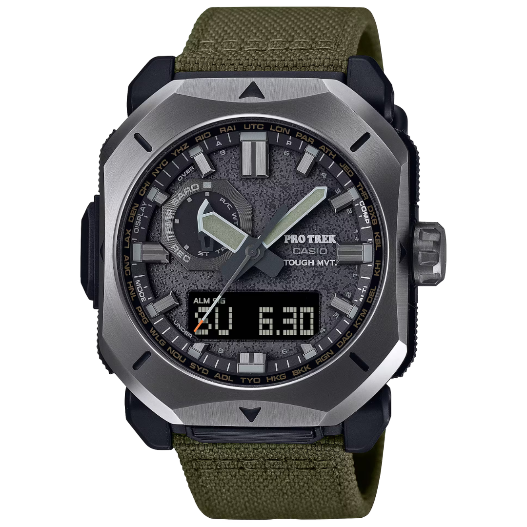 Reloj Pro-Trek Tough Solar PRW-6900YB-3D Multi Band 6 Triple Sensor Hombre - Digital