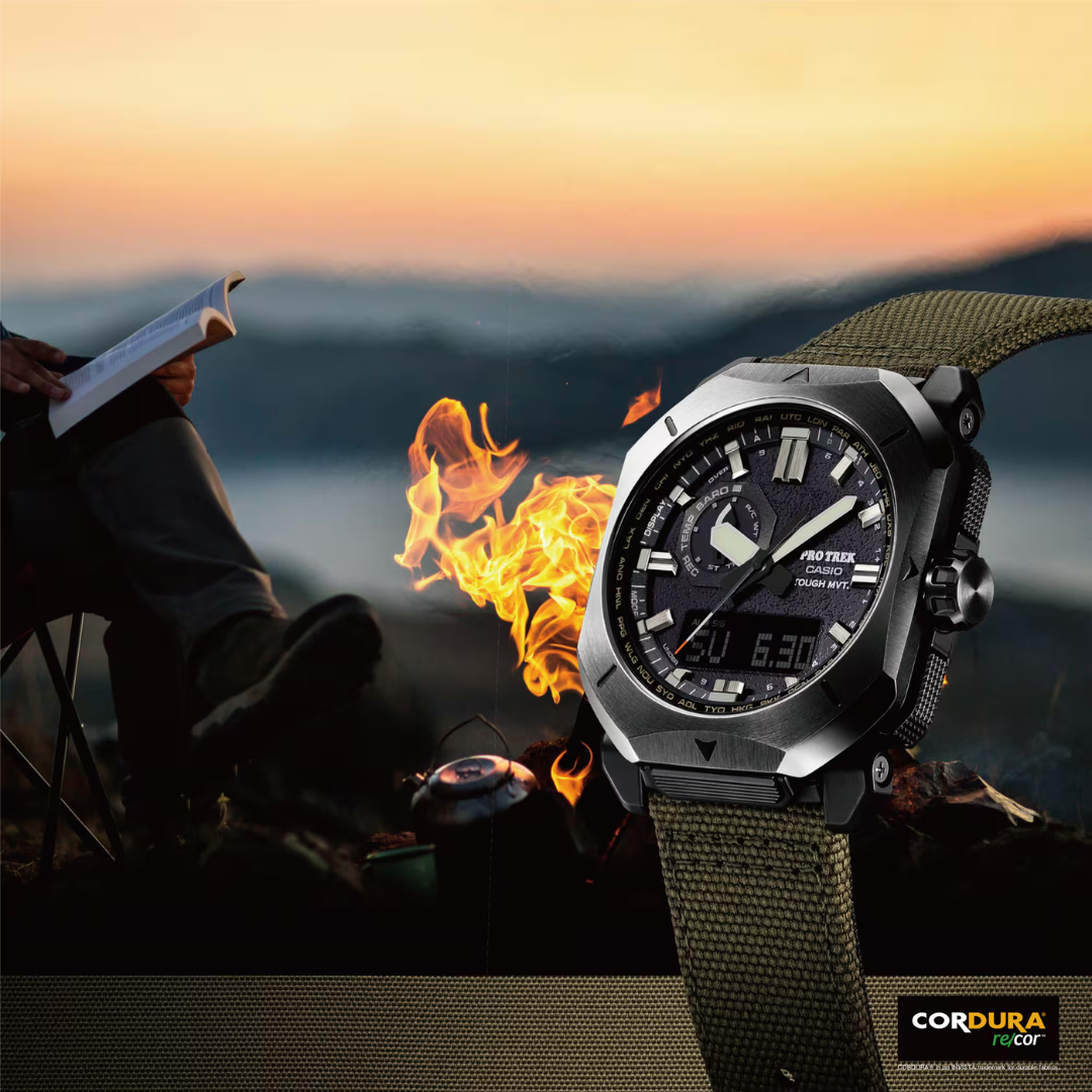 Reloj Pro-Trek Tough Solar PRW-6900YB-3D Multi Band 6 Triple Sensor Hombre - Digital