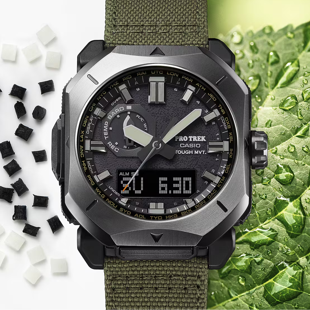 Reloj Pro-Trek Tough Solar PRW-6900YB-3D Multi Band 6 Triple Sensor Hombre - Digital