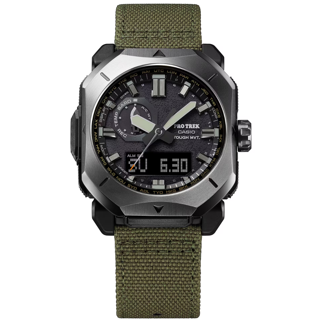 Reloj Pro-Trek Tough Solar PRW-6900YB-3D Multi Band 6 Triple Sensor Hombre - Digital