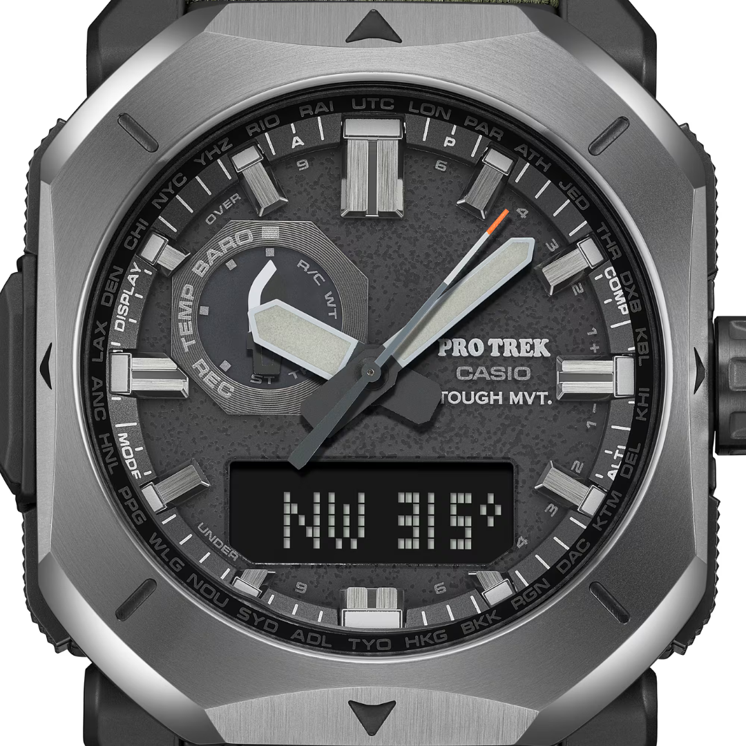 Reloj Pro-Trek Tough Solar PRW-6900YB-3D Multi Band 6 Triple Sensor Hombre - Digital