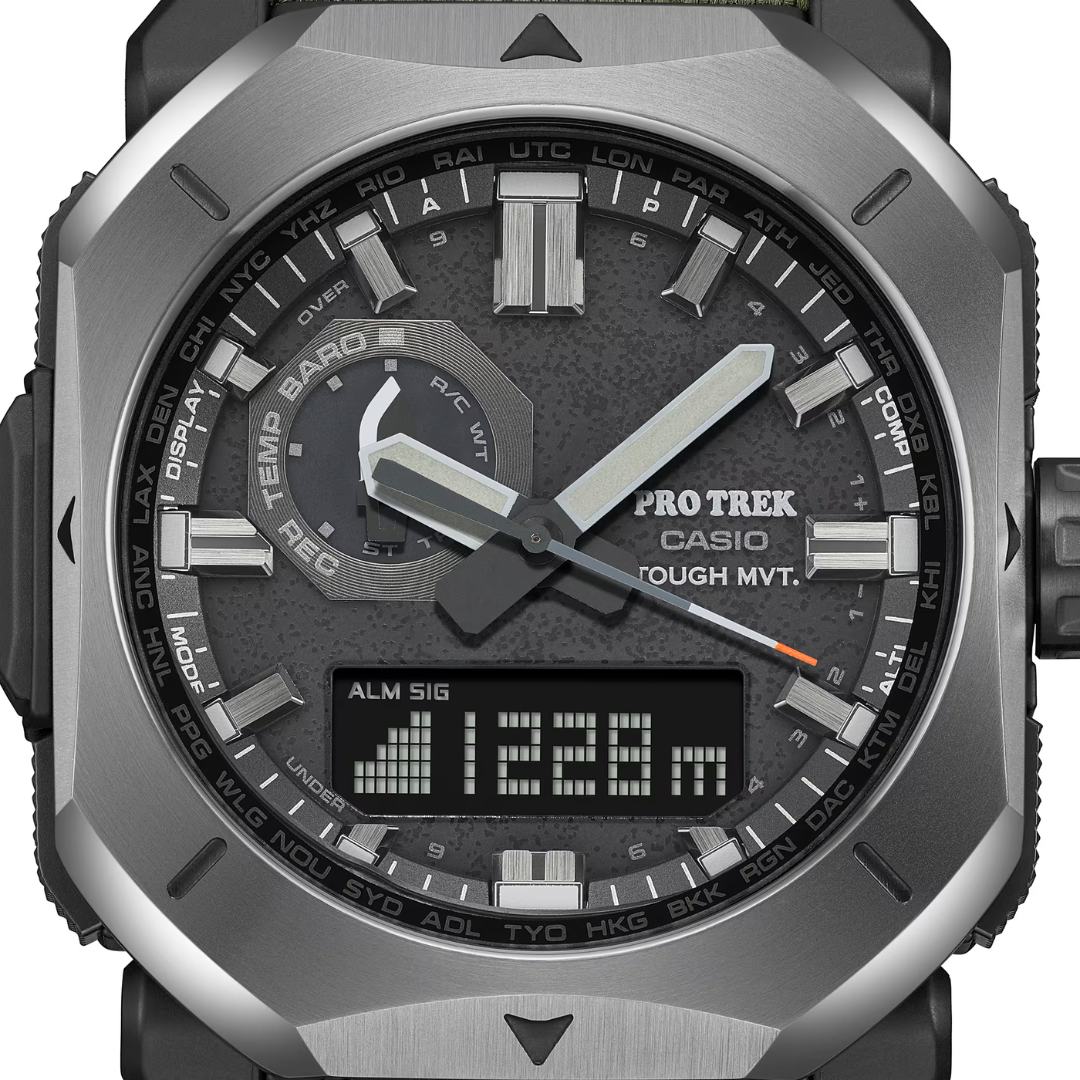 Reloj Pro-Trek Tough Solar PRW-6900YB-3D Multi Band 6 Triple Sensor Hombre - Digital