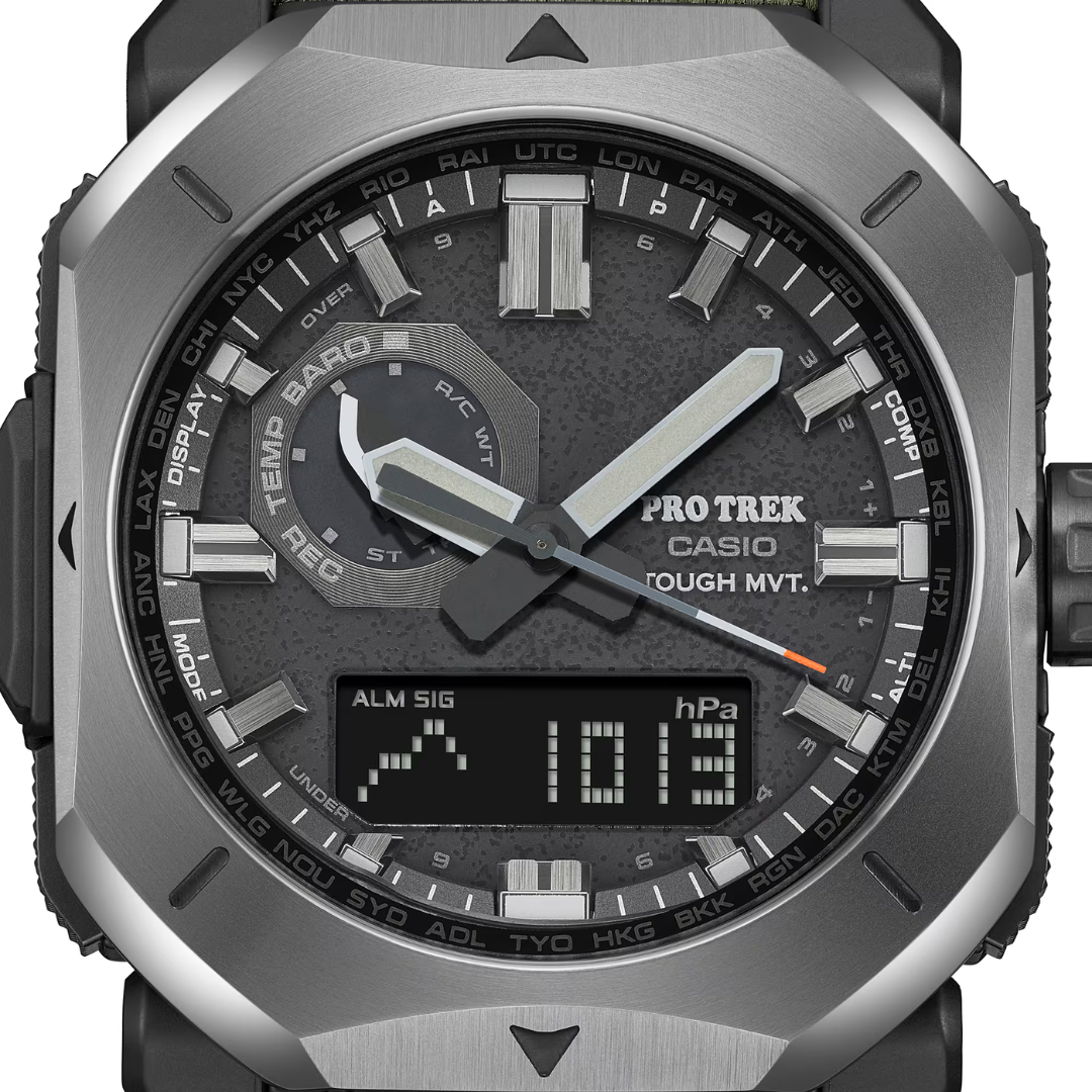 Reloj Pro-Trek Tough Solar PRW-6900YB-3D Multi Band 6 Triple Sensor Hombre - Digital