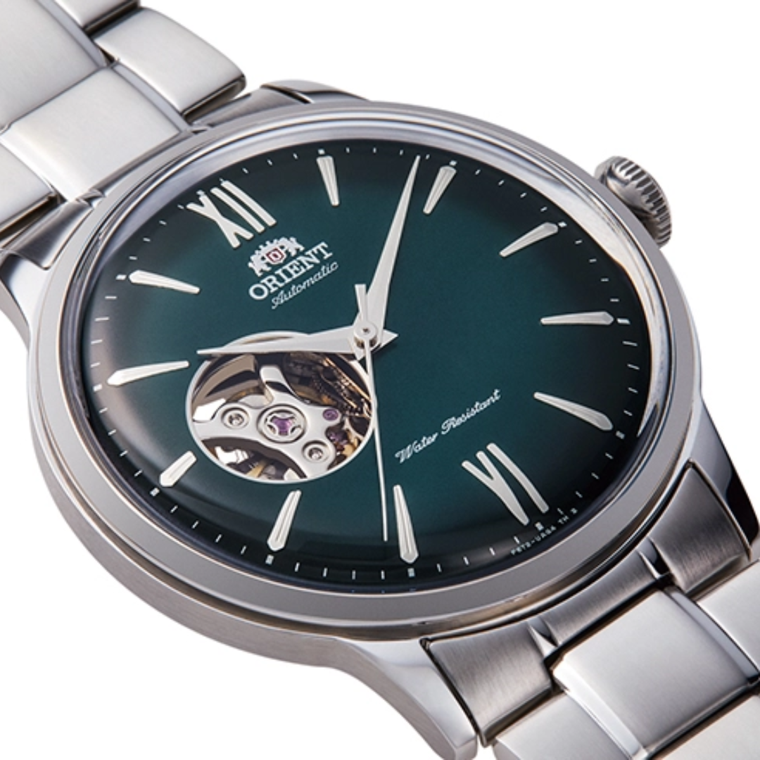 Reloj Orient Stretto Semi Skeleton Open Heart RA-AG0026 Automático Hombre - Análogo