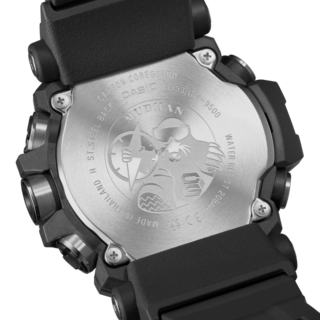 Reloj G-Shock Mudman Tough Solar GW-9500-1DR Triple Sensor Hombre - Digital