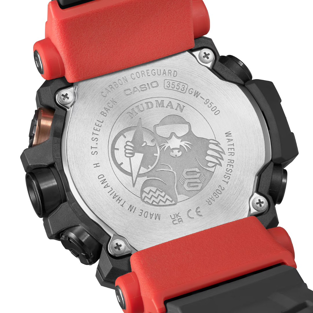 Reloj G-Shock Mudman Tough Solar GW-9500-1A4DR Triple Sensor Hombre - Digital