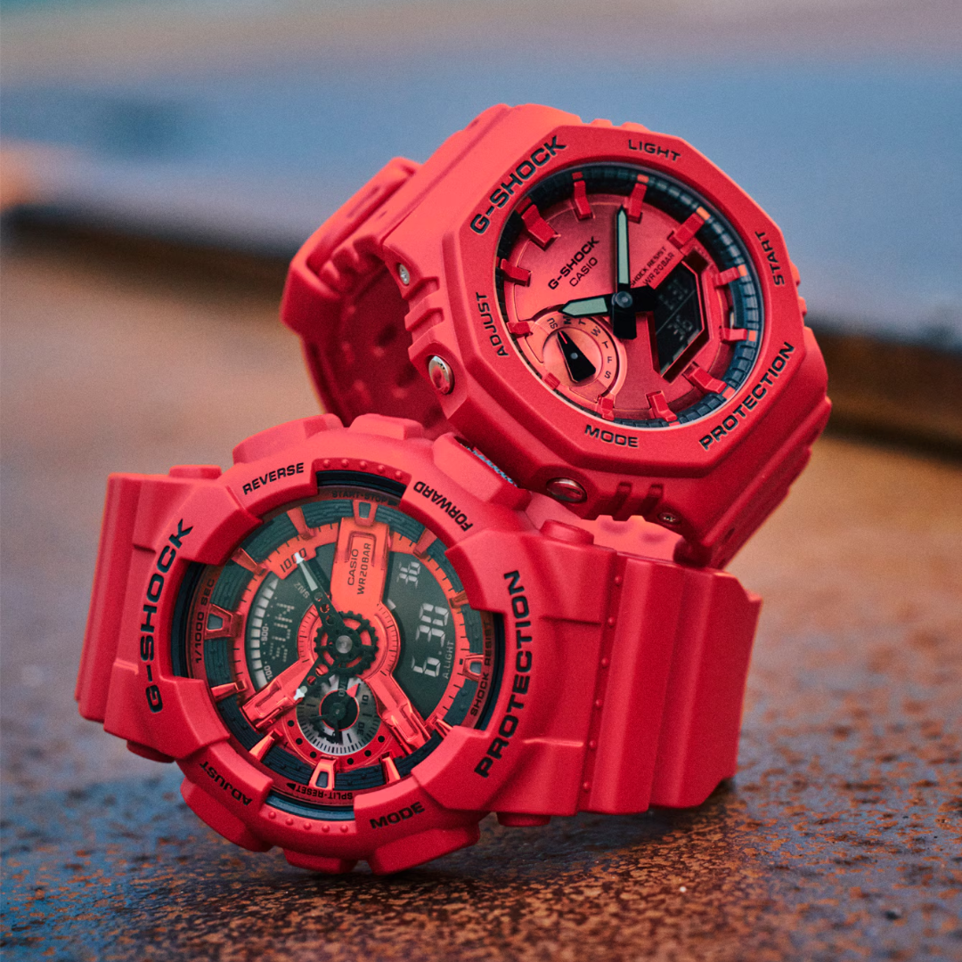 Reloj G-Shock GA-2100RRB-4ADR Unisex - Análogo Digital